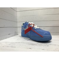 Мужские кроссовки Nike Air Force голубые